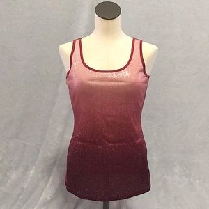 Maurices Ombre sequin tank top